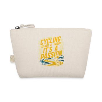 Cycling Appointment Cycling Bike Cyclist - Organic Pouch - nature - Front