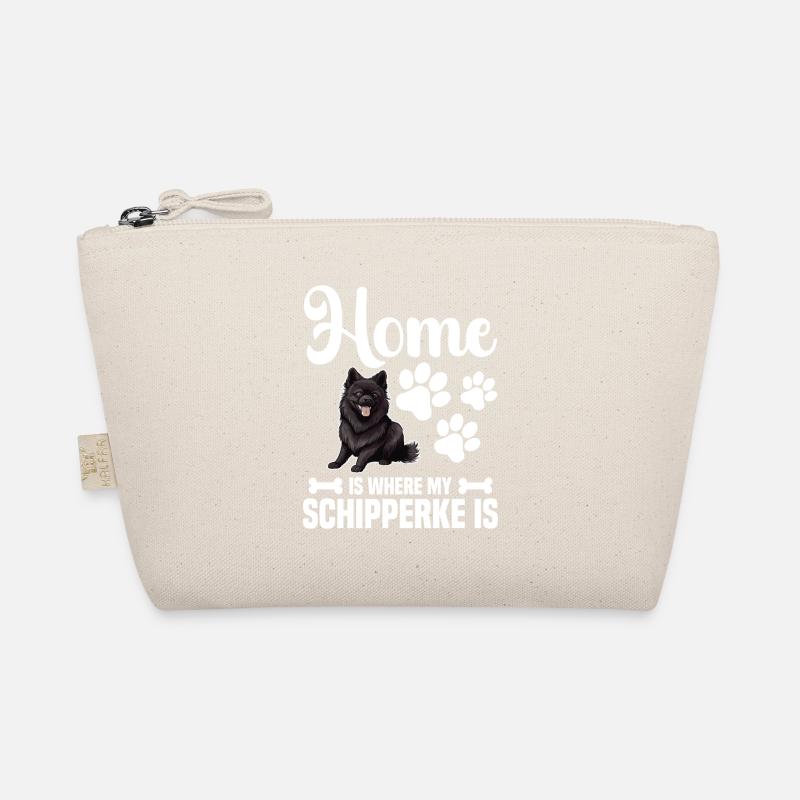 At home is my Schipperke Organic Pouch