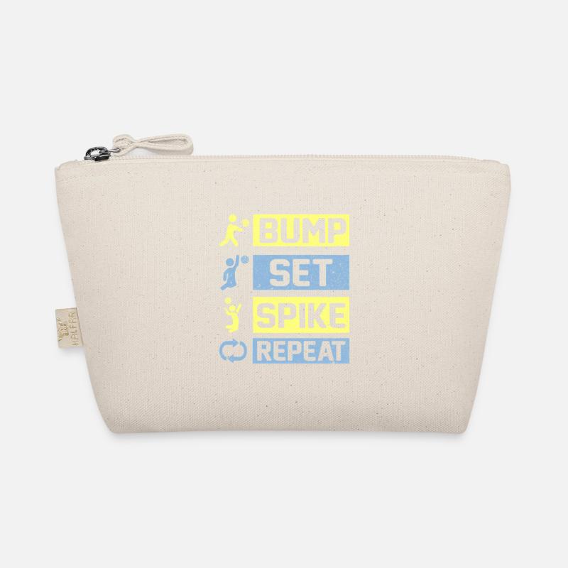 Bump Set Spike Repeat Volleyball Trousse biologique