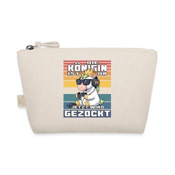 Unicorn Queen Gamble - Organic Pouch - nature - Front