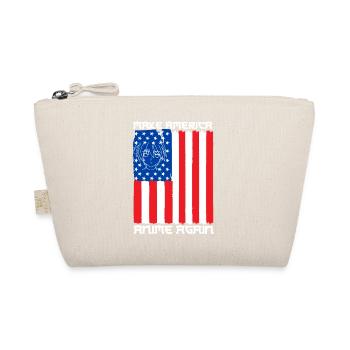 Anime Manga Otaku Kawaii USA Amerika Flagge Fahne - Bio-Täschchen - Natur - Vorne