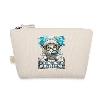 Juste une douche – Motif de mouton amusant - Trousse biologique - nature - Devant