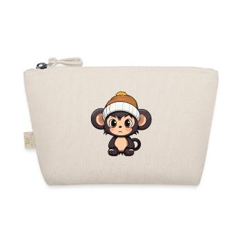Singe Hiver Animal Bébé Bande Dessinée - Trousse biologique - nature - Devant