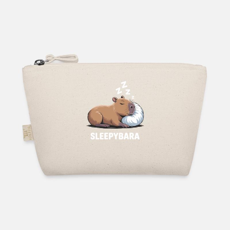 Sleepybara Capybara Dormir Trousse biologique