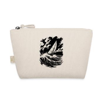 Energetic Sailing Illustration Sailor - Organic Pouch - nature - Front