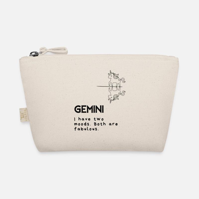 Funny Gemini Cartoon – Double Trouble Organic Pouch