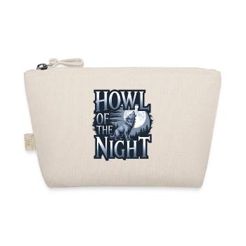 Wolf – Howl of the Night - Organic Pouch - nature - Front