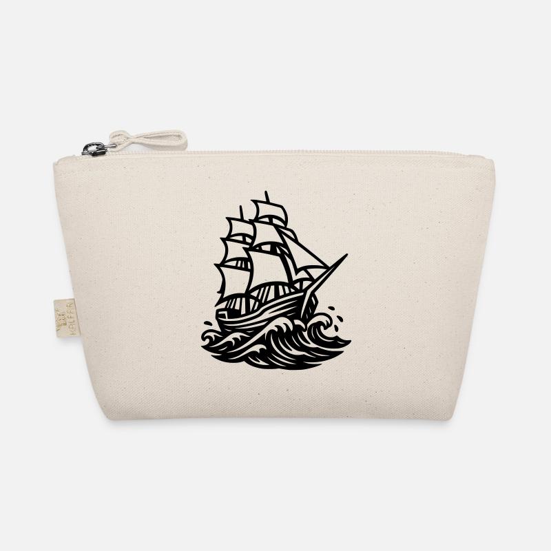 Sailing ship - Organic Pouch - nature