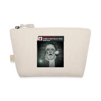 Funny Christmas with Santa Claus - Organic Pouch - nature - Front