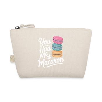 Macaron Französische Desserts - Bio-Täschchen - Natur - Vorne