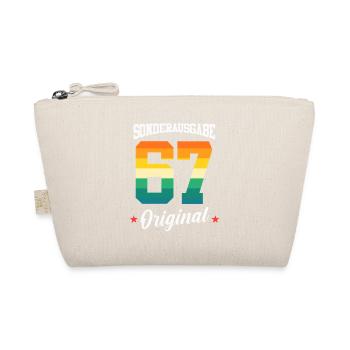 67 Birthday - Organic Pouch - nature - Front