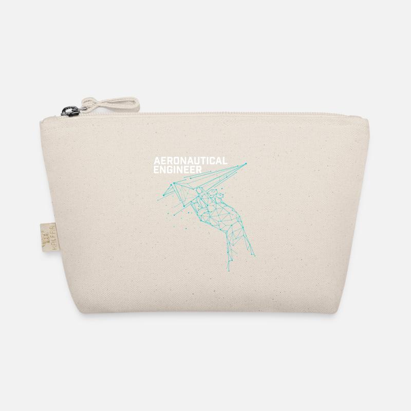 Aeronautical Engineer Plane Science Nerd Gift Organic Pouch