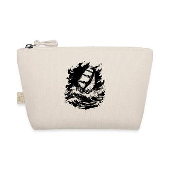 Artistic Sailing Illustration Sailor - Organic Pouch - nature - Front