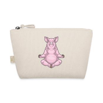 Pig Yoga Fitness Méditation - Trousse biologique - nature - Devant