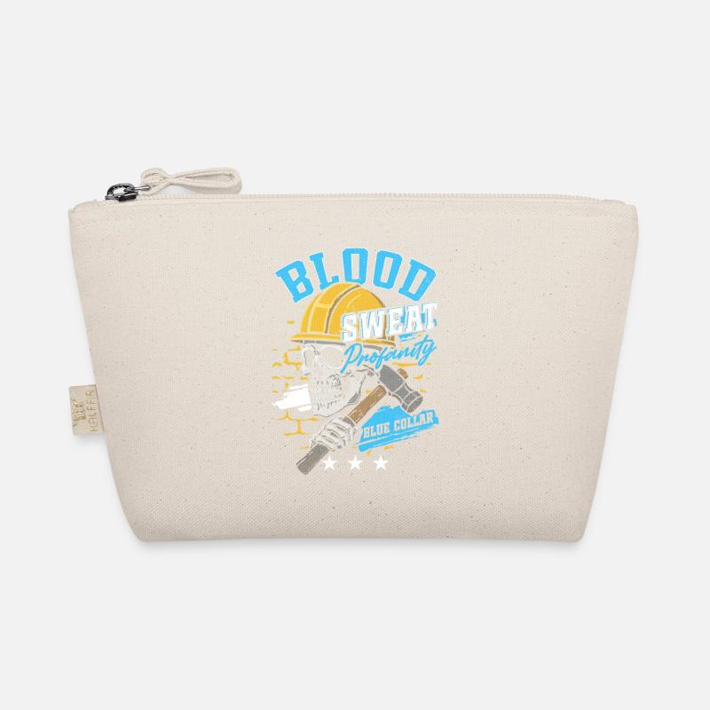 Blue Collar Worker Craft Construction Worker Organic Pouch