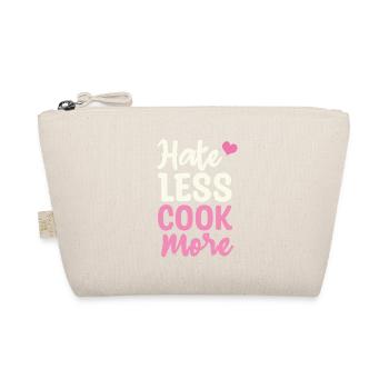 Hate less cook more - Organic Pouch - nature - Front
