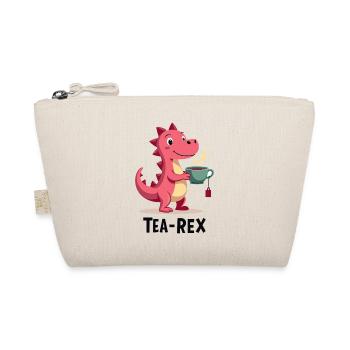 Tea-Rex Dino loves tea - Organic Pouch - nature - Front