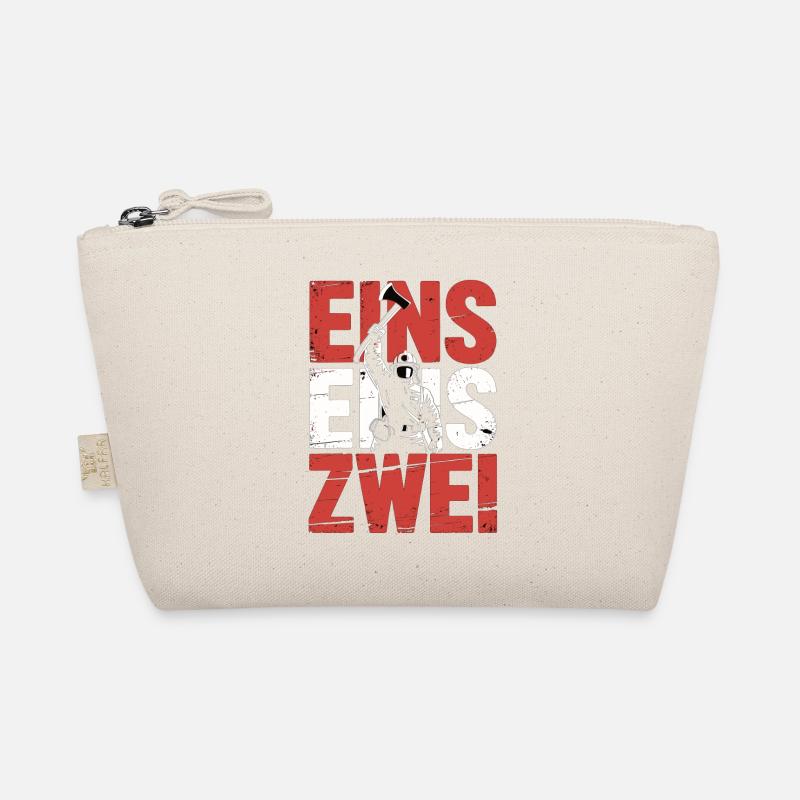 Feuerwehr Spruch – 112 Notruf Held in Aktion Bio-Täschchen