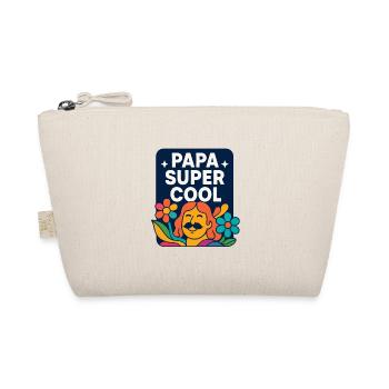 Super Cool Dad - Father's Day - Birthday - Organic Pouch - nature - Front
