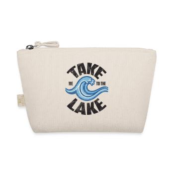 Take me to the lake - Retro Welle - Bio-Täschchen - Natur - Vorne