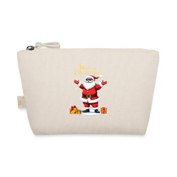 Joyeux Noël Cool Père Noël Cadeaux - Trousse biologique - nature - Devant