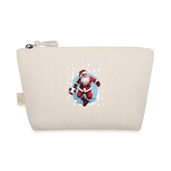 Santa Claus Football Team - Organic Pouch - nature - Front