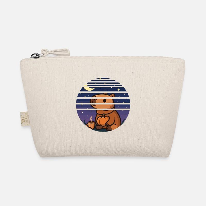 Capybara Cozy Night – Design automnal pour prendre soin de soi Trousse biologique