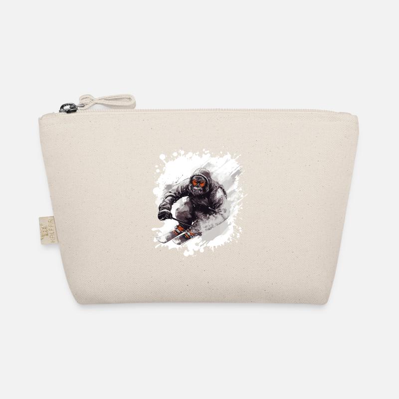Gorilla Ski Skiing Organic Pouch
