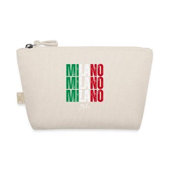 Ich liebe Mailand, Mailand Italien - Bio-Täschchen - Natur - Vorne