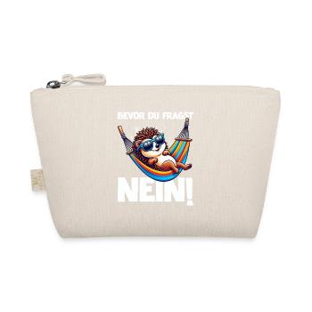 Avant de demander No Hedgehog Mauvaise humeur - Trousse biologique - nature - Devant