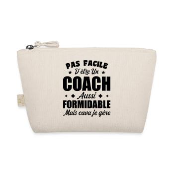 Coach Formidable Idée Cadeau Entraîneur Drôle - Trousse biologique - nature - Devant