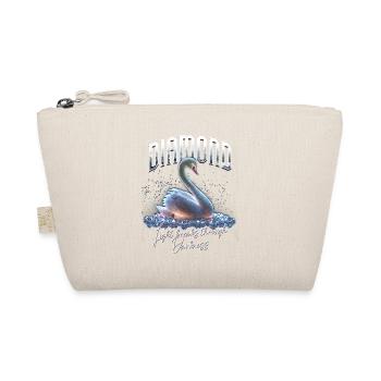 Birthstone April Diamond - Organic Pouch - nature - Front