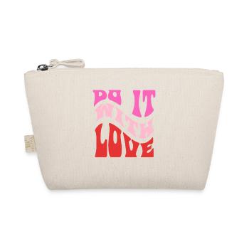 It It Love Retro Schriftzug - Bio-Täschchen - Natur - Vorne
