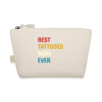 Best Tattooed Mom Ever - Bio-Täschchen - Natur - Vorne