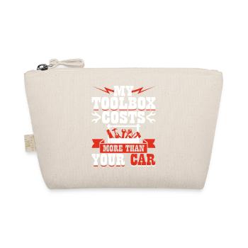Mécanicien Mécatronicien Technicien Tournevis Cadeau - Trousse biologique - nature - Devant
