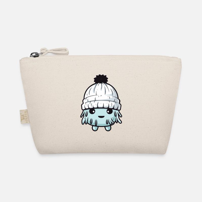 Eskimo Erkältung Comic Winter Bio-Täschchen