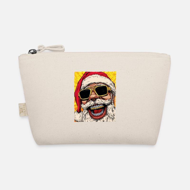 Weihnachtsmann Hip Hop Weihnachten Bio-Täschchen