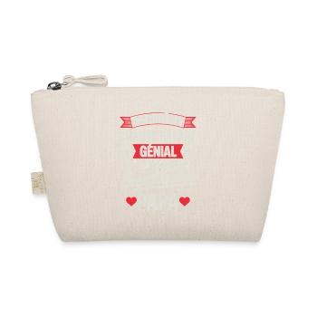 Derrière chaque enfant génial se cache un papa - Trousse biologique - nature - Devant