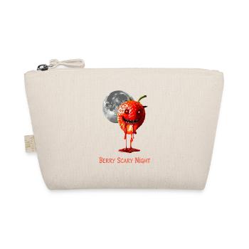Erdbeer Halloween Berry Scary Night - Bio-Täschchen - Natur - Vorne