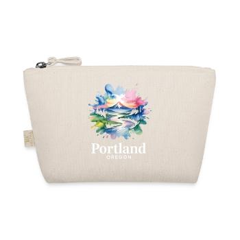 Portland, Oregon, Paysage naturel coloré - Trousse biologique - nature - Devant