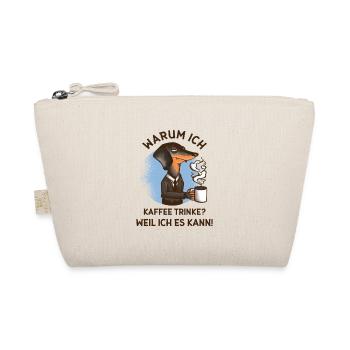 Why do I drink coffee? – Stressed dog - Organic Pouch - nature - Front