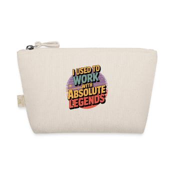 I Used To Work With Legend - Organic Pouch - nature - Front