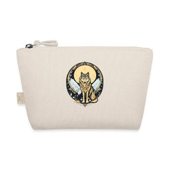 Boho Wolf - Bio-Täschchen - Natur - Vorne