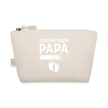 Father-to-be FUTURE DAD Funny - Organic Pouch - nature - Front