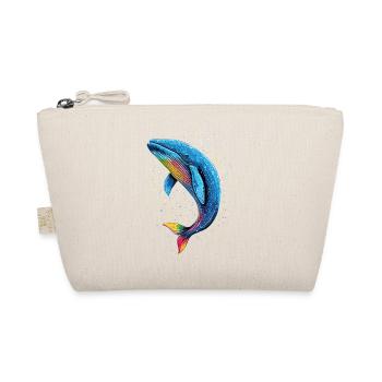 Blue Whale Whale Blue Whales Whale Song Diver Ocean Whales - Organic Pouch - nature - Front