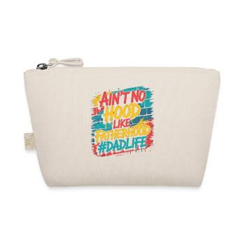 Il n’y a pas de capuche comme la paternité – Chemise de papa - Trousse biologique - nature - Devant