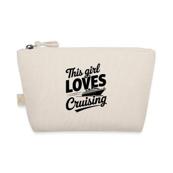 This Girl Loves Cruising - Organic Pouch - nature - Front