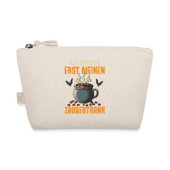 Ich brauch erst meinen Zaubertrank - Bio-Täschchen - Natur - Vorne