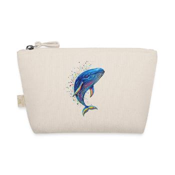 Blue Whale Whale Blue Whales Whale Song Diver Ocean Whales - Organic Pouch - nature - Front