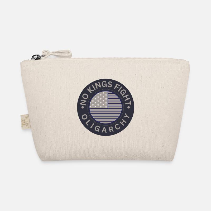 No Kings Fight Oligarchy Organic Pouch